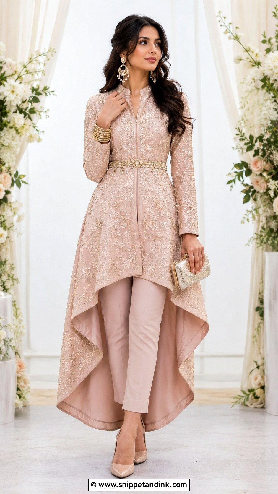Indowestern Kurta Pants For Sangeet - Snippet and Ink - 25 Indowestern Outfits for Sangeet