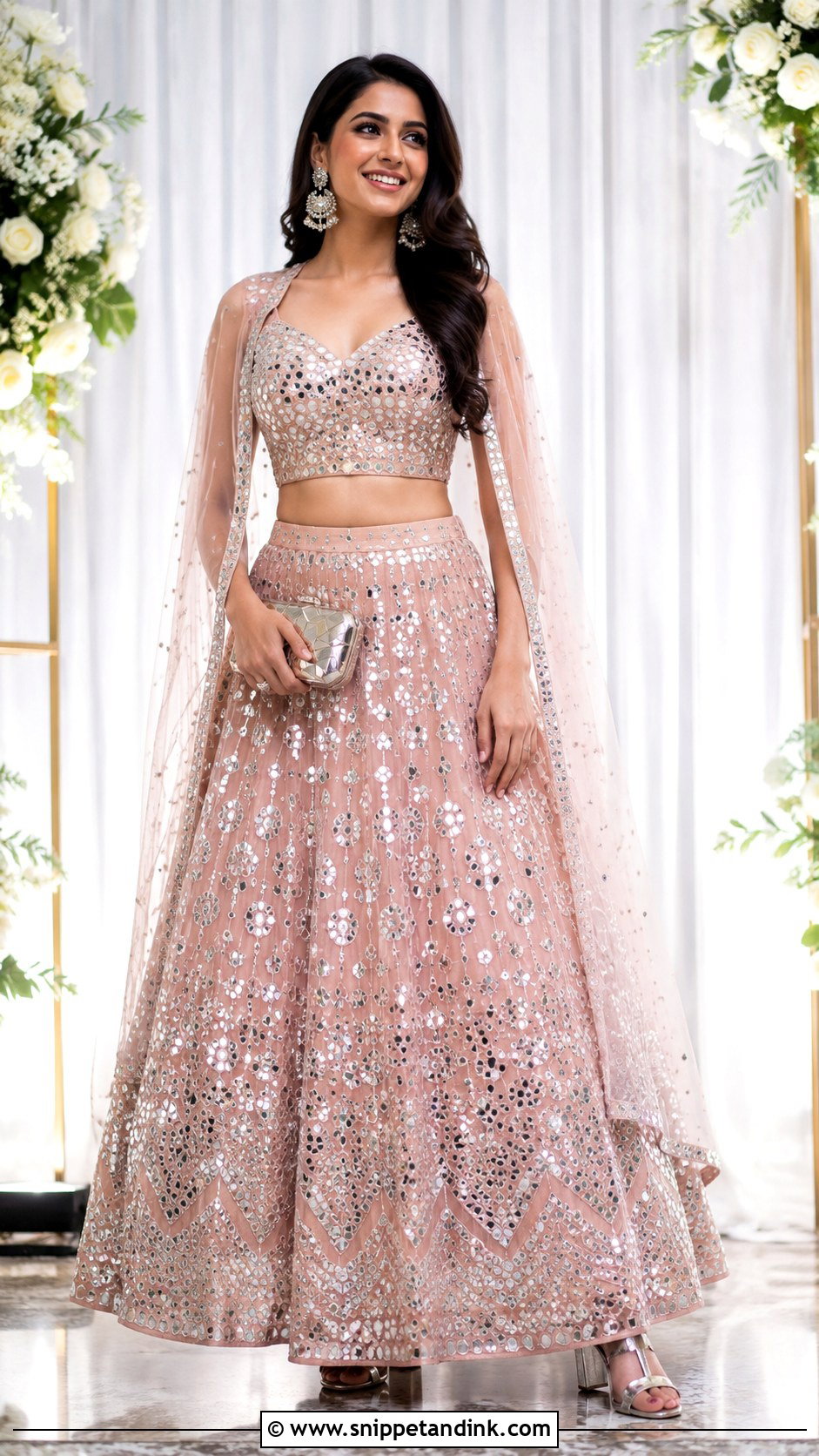 Indowestern Lehenga For Sangeet - Snippet and Ink - 25 Indowestern Outfits for Sangeet