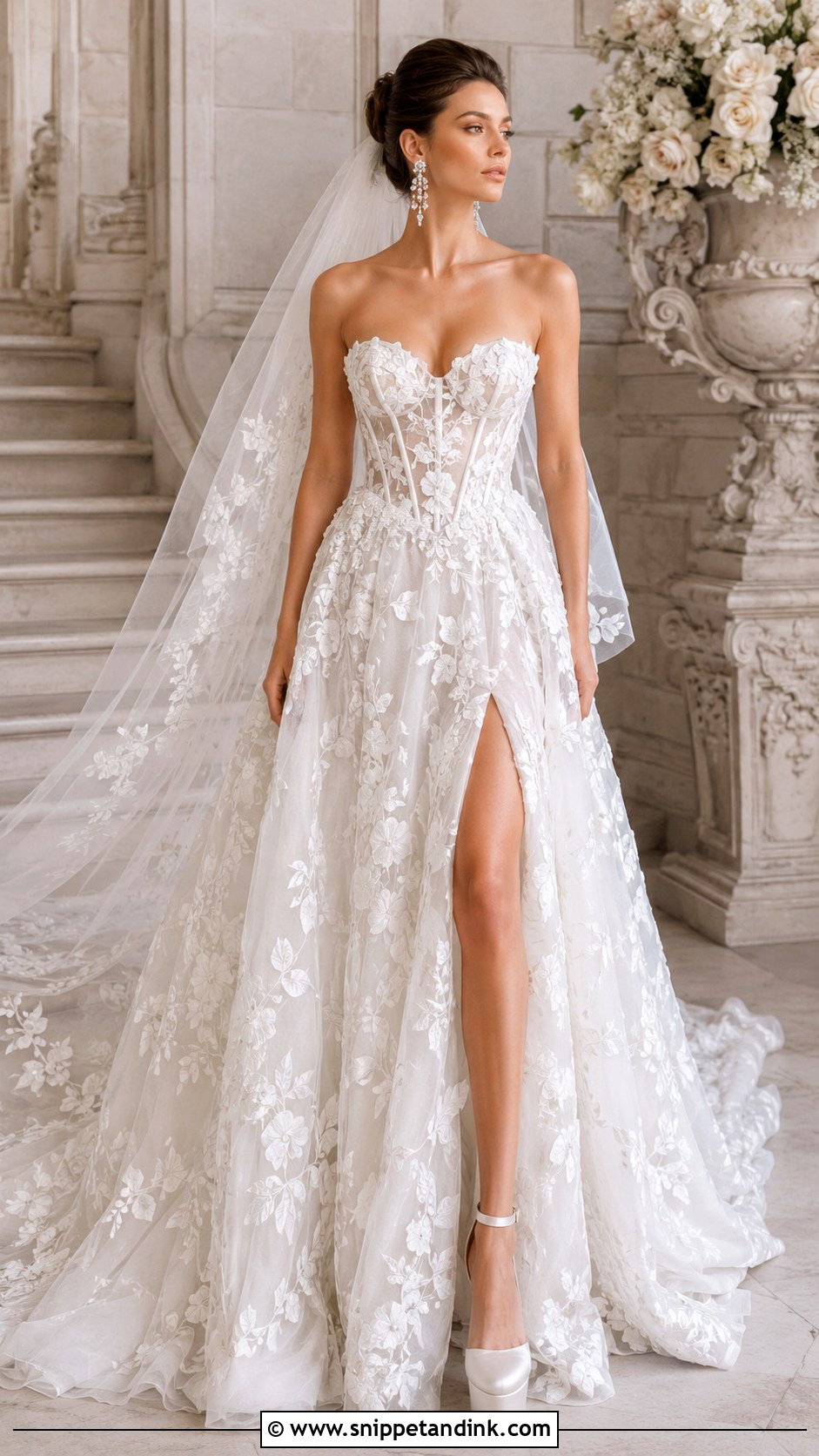 Ines Di Santo Wedding Gown Brand - Snippet and Ink - 25 Wedding Gown Brand Ideas