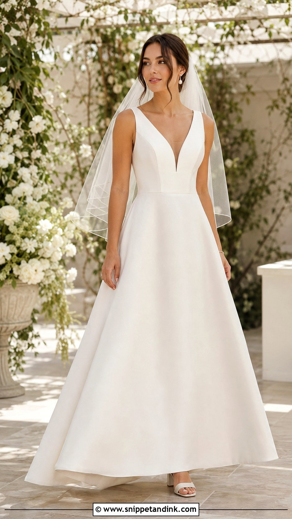 Inexpensive A Line Wedding Dress - Snippet and Ink - 20 Inexpensive Wedding Dresses