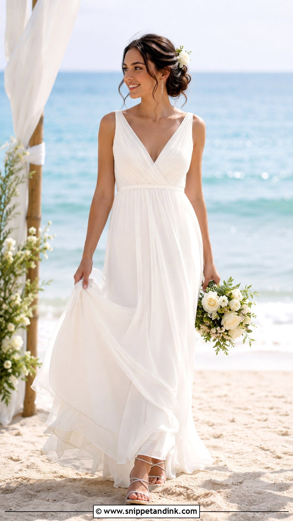 Inexpensive Empire Waist Wedding Dress - Snippet and Ink - 20 Inexpensive Wedding Dresses