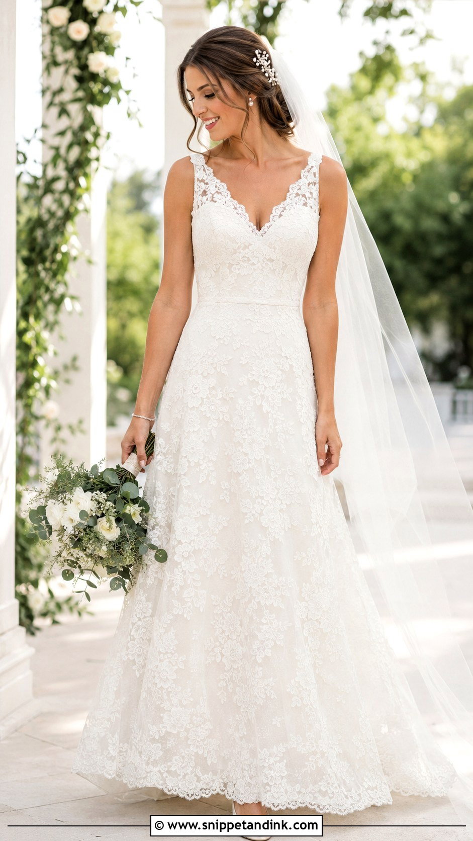 Inexpensive Lace Wedding Dress - Snippet and Ink - 20 Inexpensive Wedding Dresses