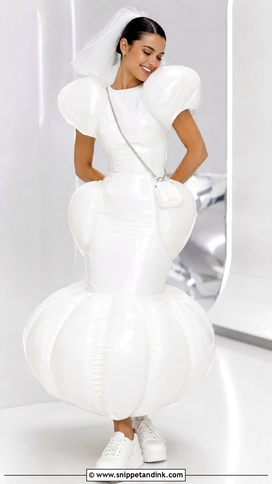 Inflatable Wedding Dress - Snippet and Ink - 20 Bizarre Wedding Dresses