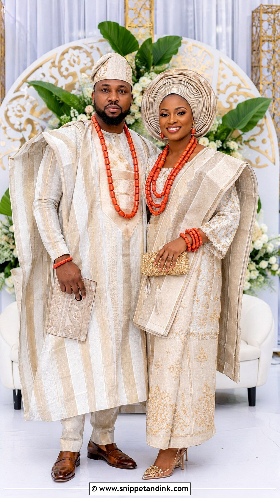 Intertribal Traditional Marriage Attire - Snippet and Ink - 25 Traditional Marriage Attires in Nigeria Ideas