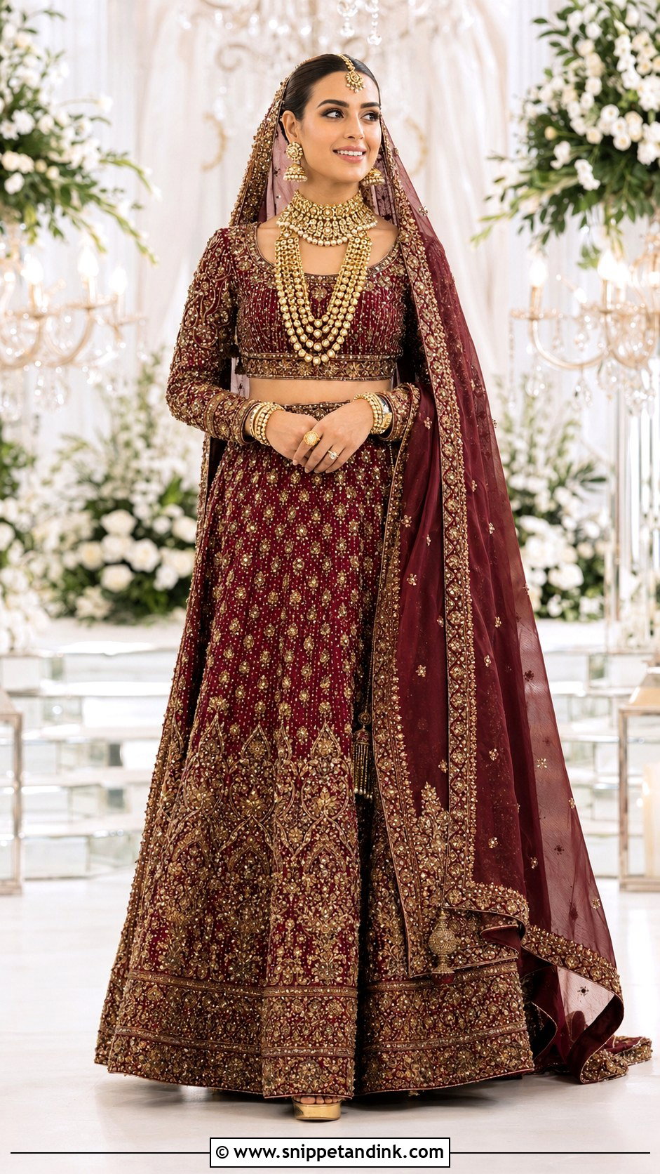 Iqra Aziz Bridal Jewelry Look - Snippet and Ink - 25 Iqra Aziz Bridal Look Ideas