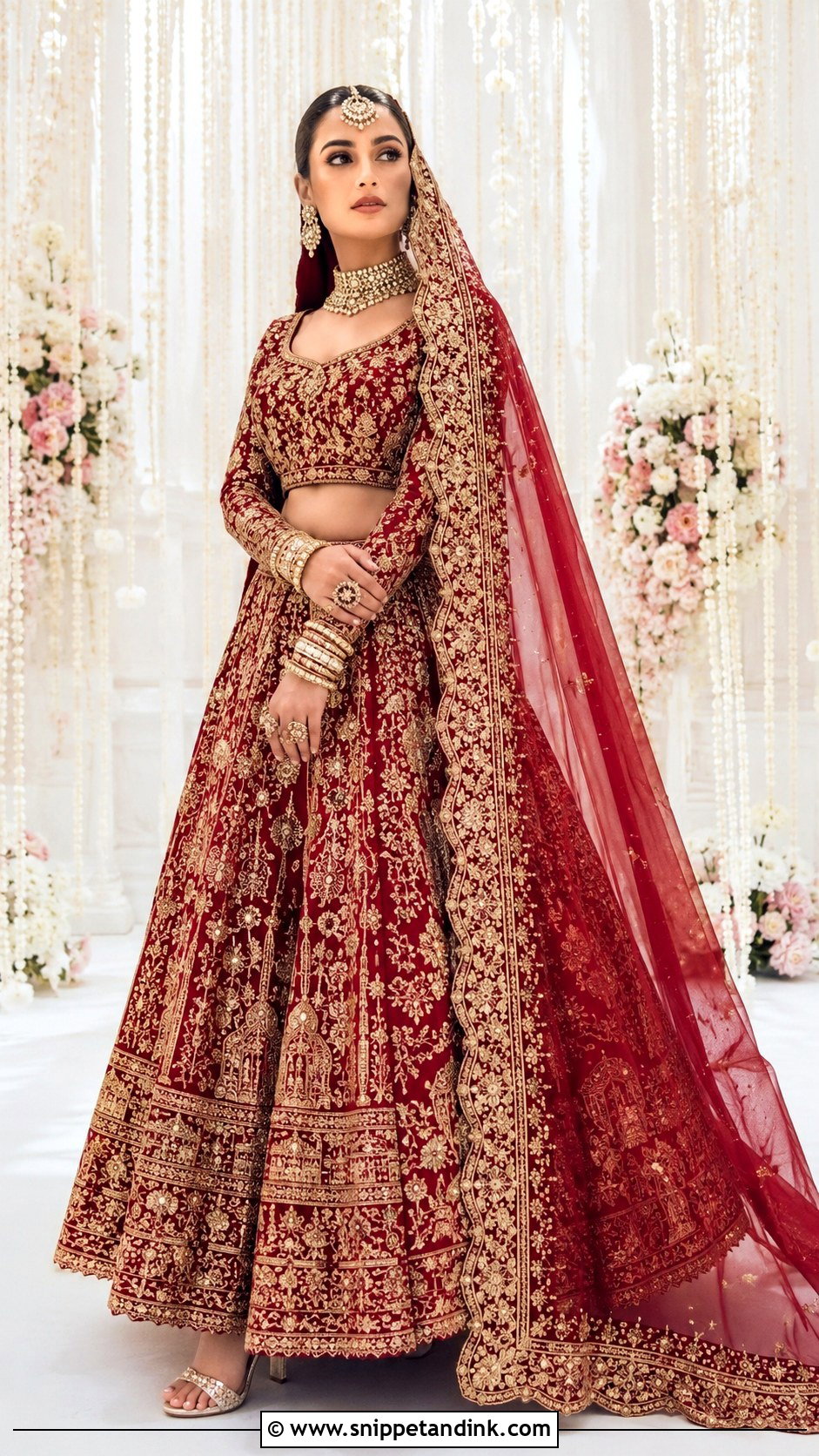 Iqra Aziz Bridal Photoshoot Look - Snippet and Ink - 25 Iqra Aziz Bridal Look Ideas