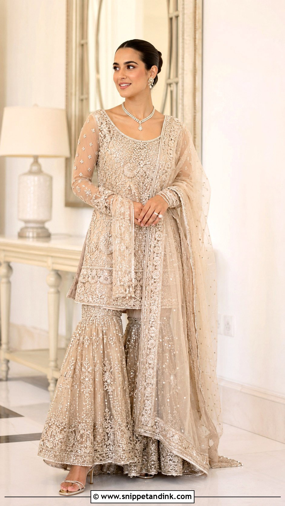 Iqra Aziz Modern Pakistani Bridal Look - Snippet and Ink - 25 Iqra Aziz Bridal Look Ideas