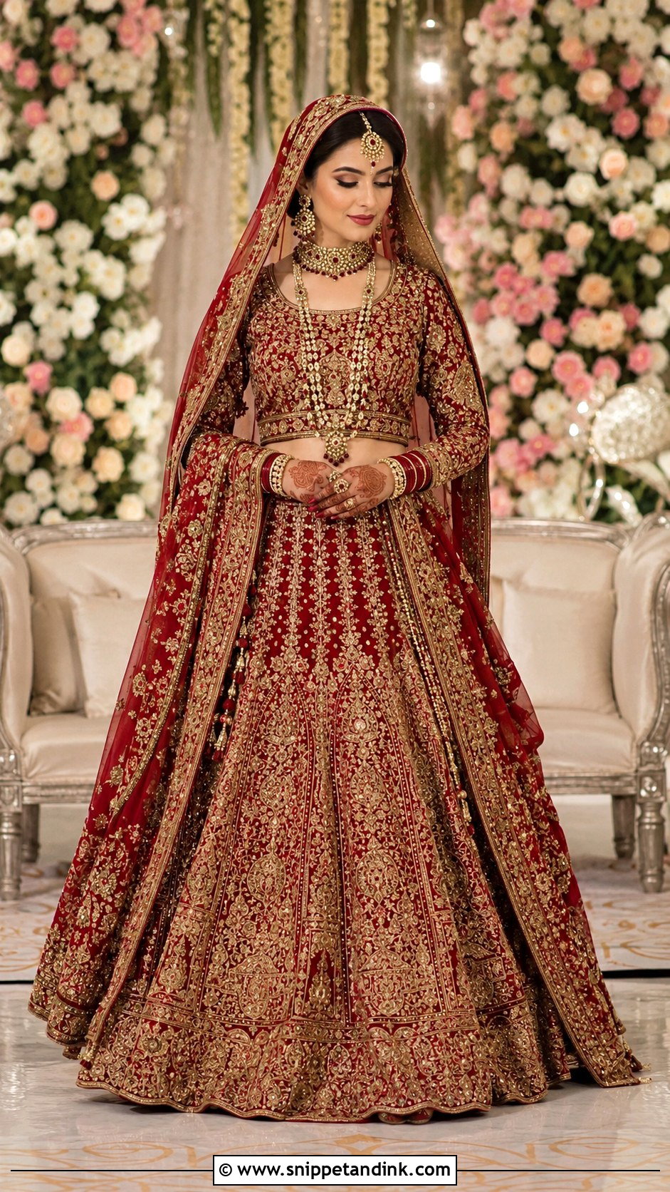 Iqra Aziz Traditional Pakistani Bridal Look - Snippet and Ink - 25 Iqra Aziz Bridal Look Ideas