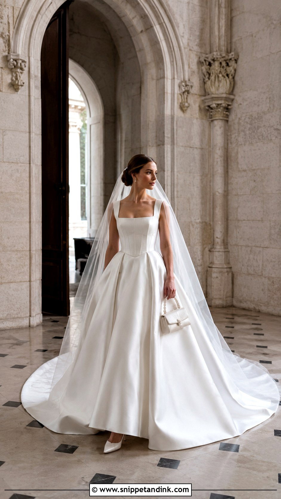 Irish Castle Ball Gown Wedding Dress - Snippet and Ink - 20 Irish Wedding Dress Ideas