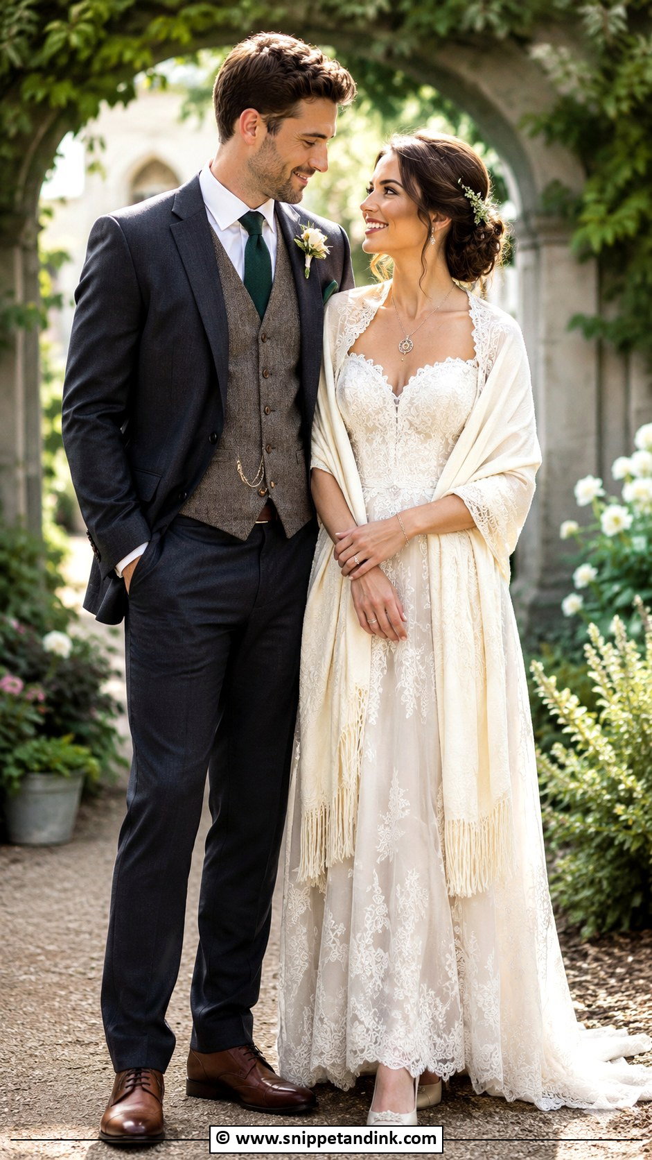 Irish Claddagh Wedding Attire - Snippet and Ink - 35 Traditional Wedding Attire Ideas