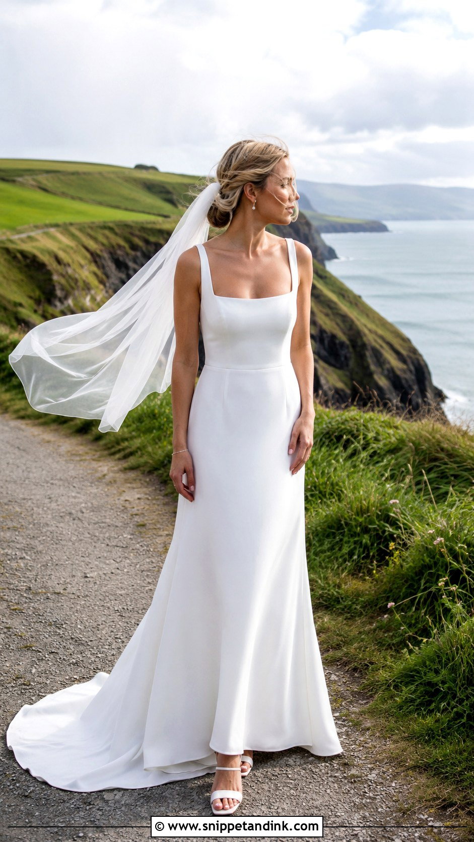 Irish Coastal Wedding Dress - Snippet and Ink - 20 Irish Wedding Dress Ideas