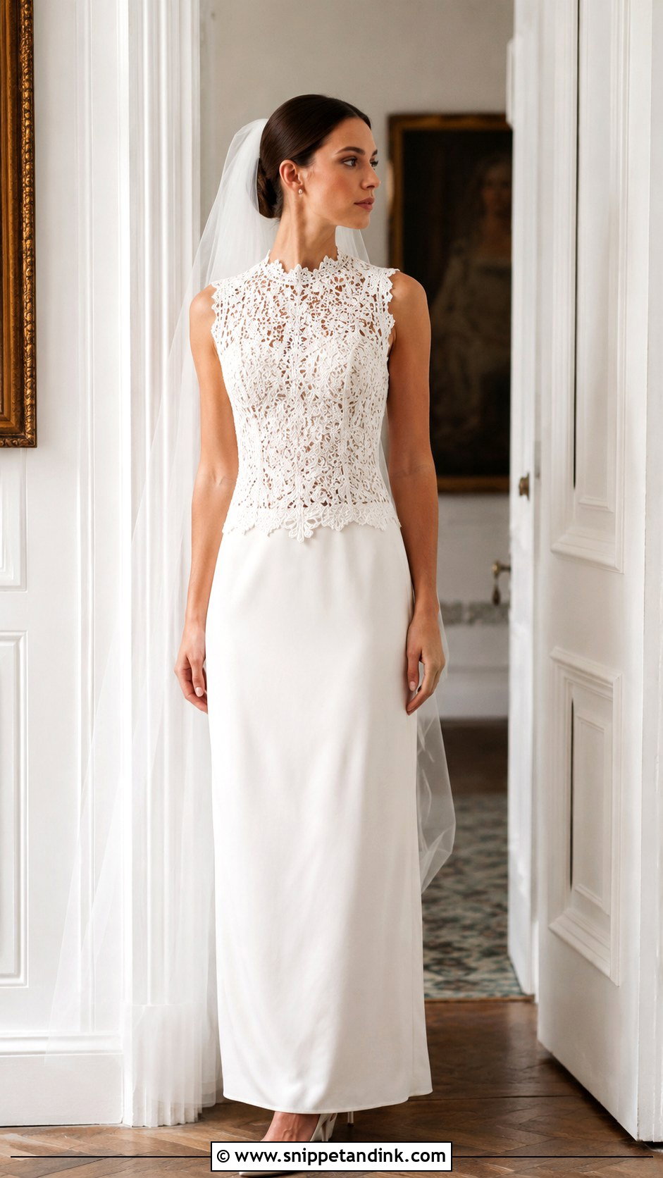 Irish Crochet Lace Wedding Dress - Snippet and Ink - 20 Irish Wedding Dress Ideas