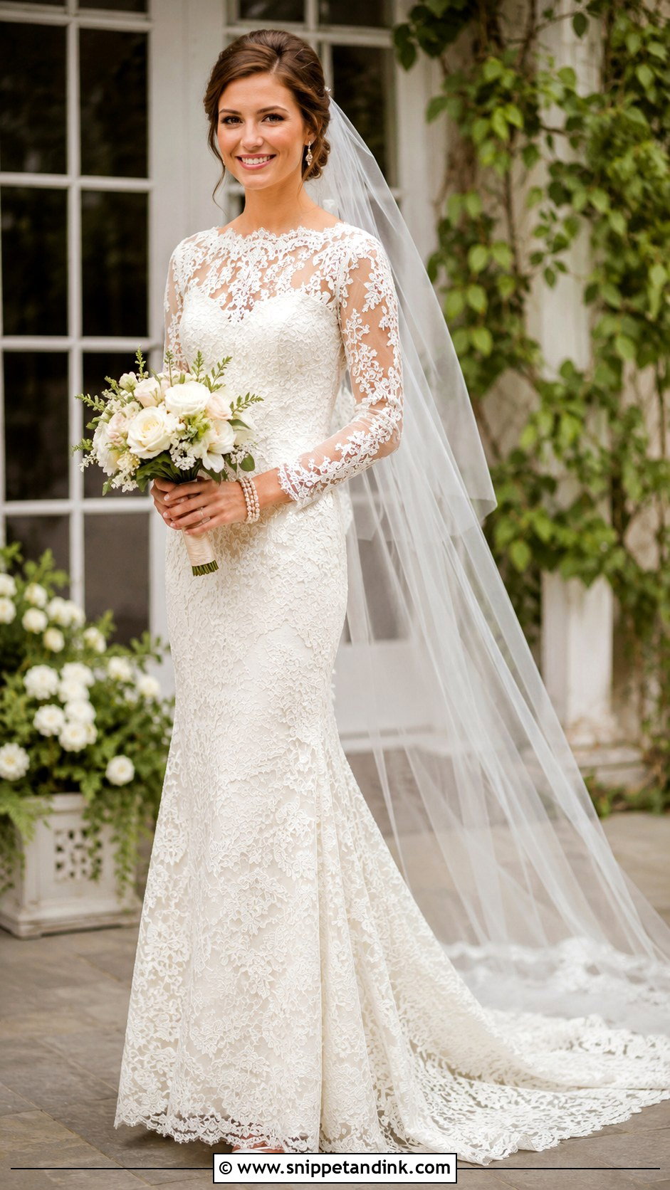 Irish Lace Wedding Dress - Snippet and Ink - 30 Traditional Wedding Dresses