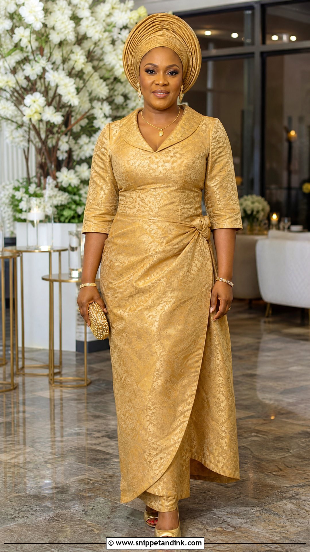 Iro Inspired Damask Gown - Snippet and Ink - 20 Simple Damask Gown Style Ideas