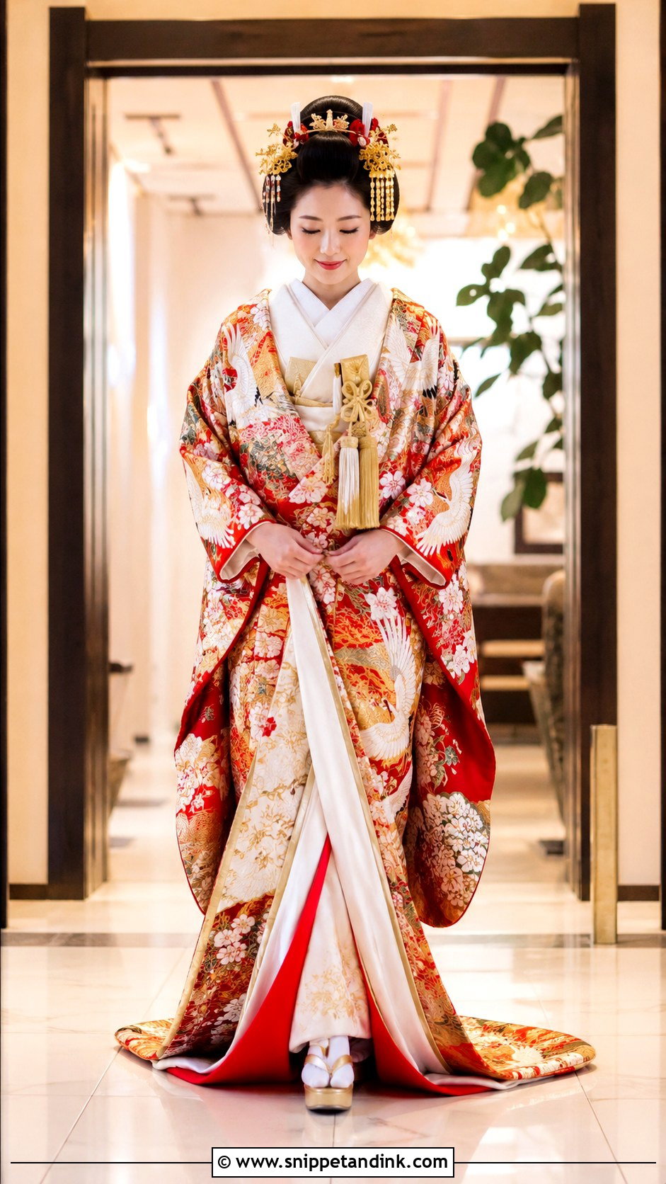 Iro Uchikake Japan Wedding Dress - Snippet and Ink - 25 Japan Wedding Dress Ideas