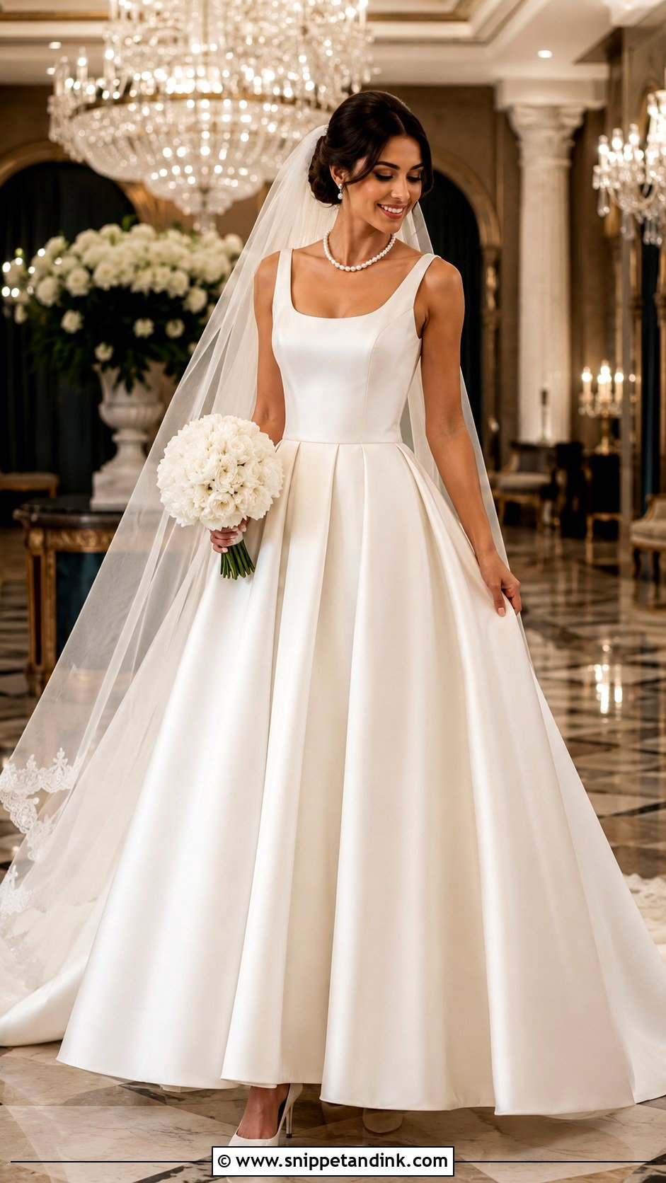 Istanbul Wedding Dress With Satin Ball Gown - Snippet and Ink - 25 Turkey Wedding Dress Ideas