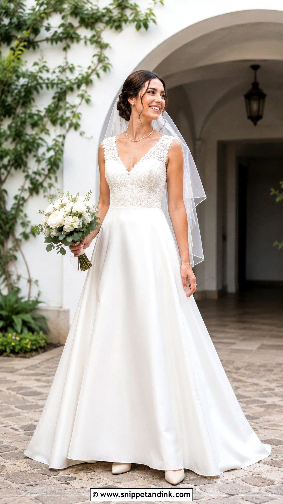 Italian A Line Wedding Dress - Snippet and Ink - 25 Italian Style Wedding Dress Ideas