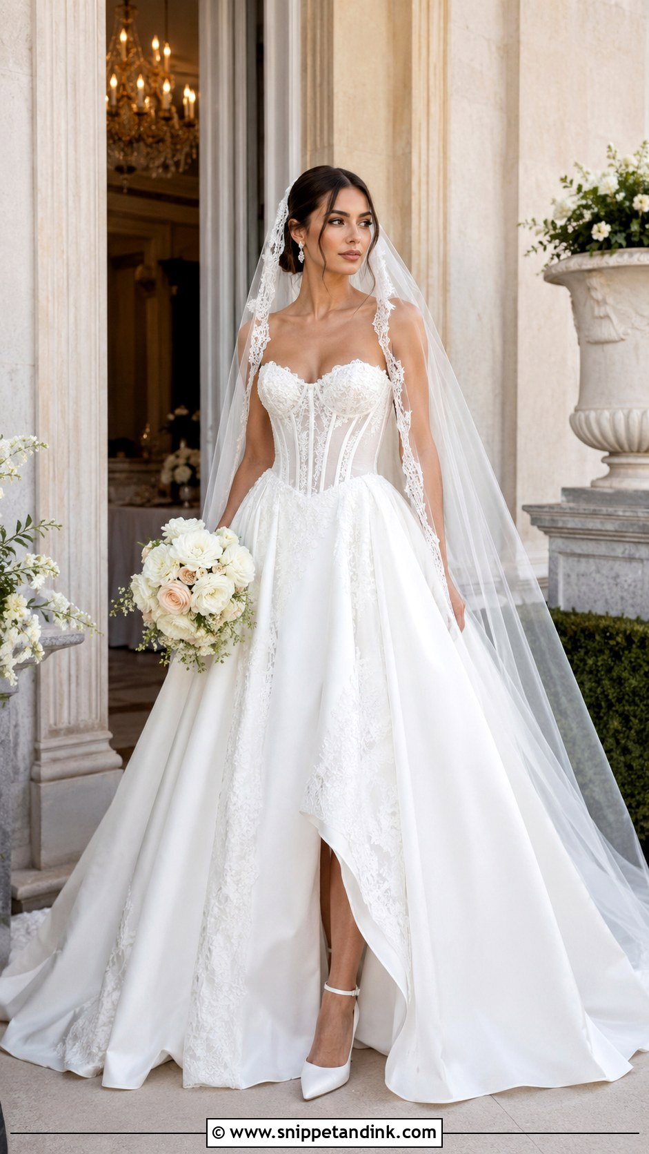 Italian Corset Wedding Dress - Snippet and Ink - 25 Italian Style Wedding Dress Ideas