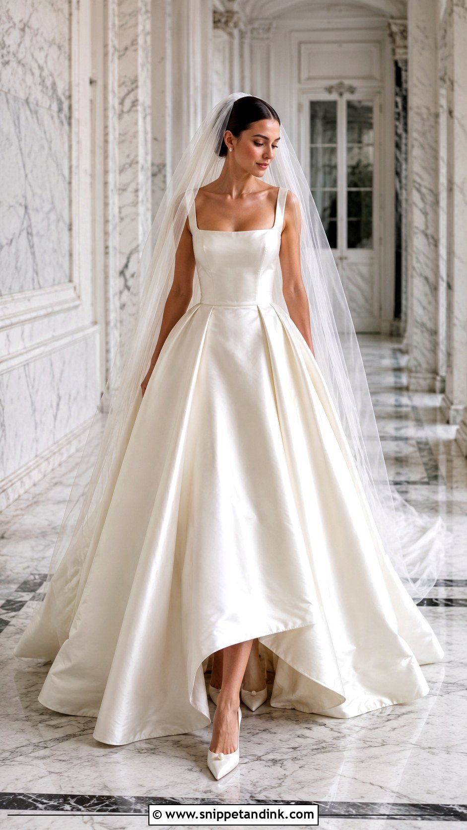 Italian Satin Wedding Dress - Snippet and Ink - 25 Italian Style Wedding Dress Ideas