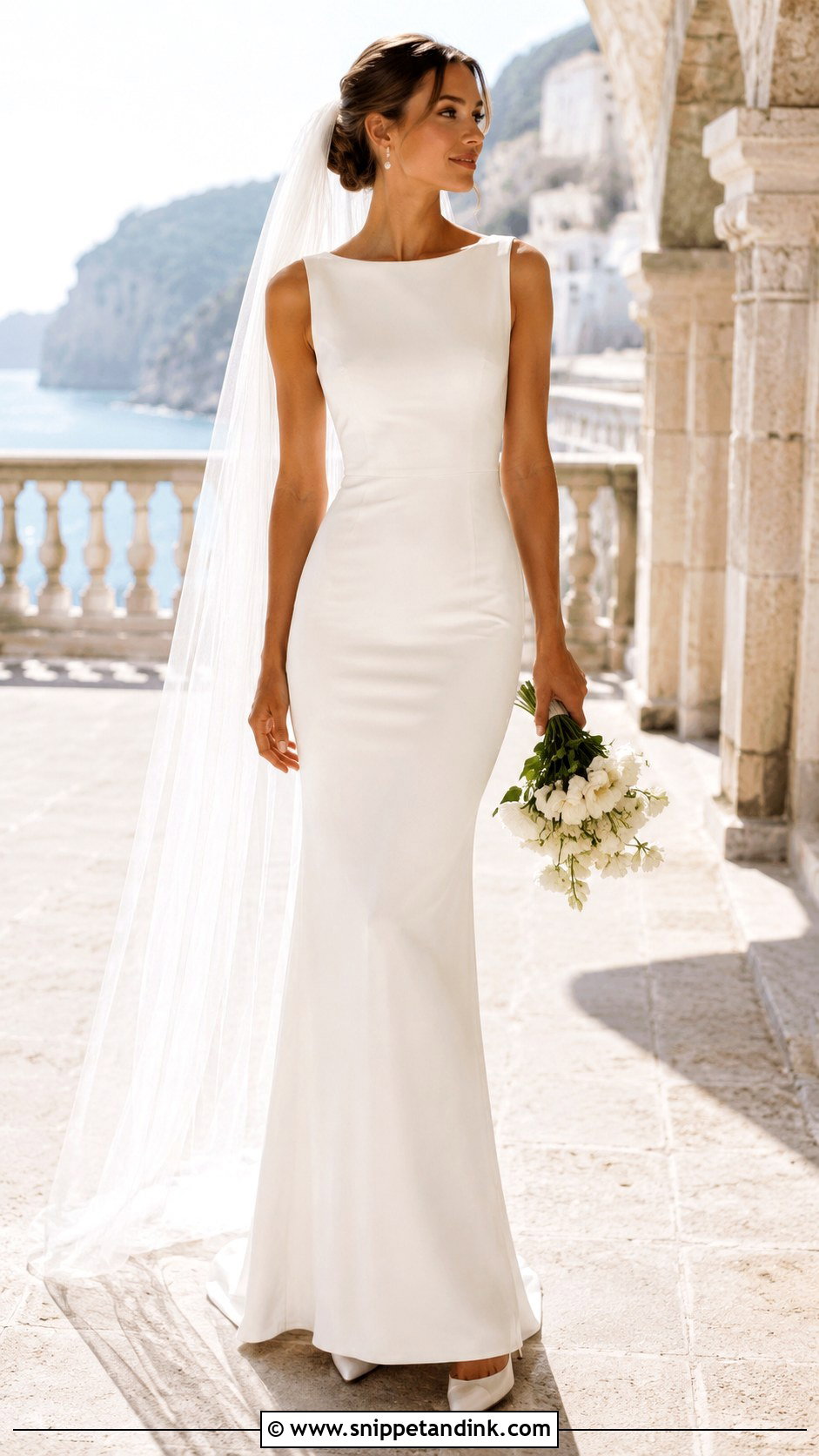 Italian Sheath Wedding Dress - Snippet and Ink - 25 Italian Style Wedding Dress Ideas