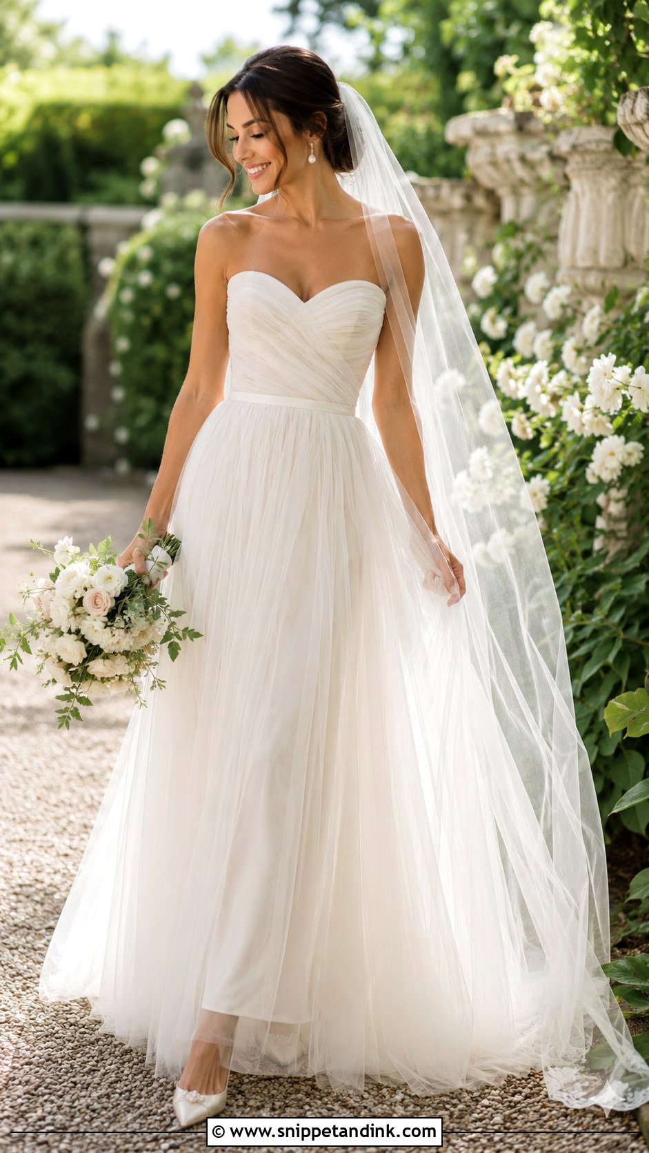 Italian Tulle Wedding Dress - Snippet and Ink - 25 Italian Style Wedding Dress Ideas