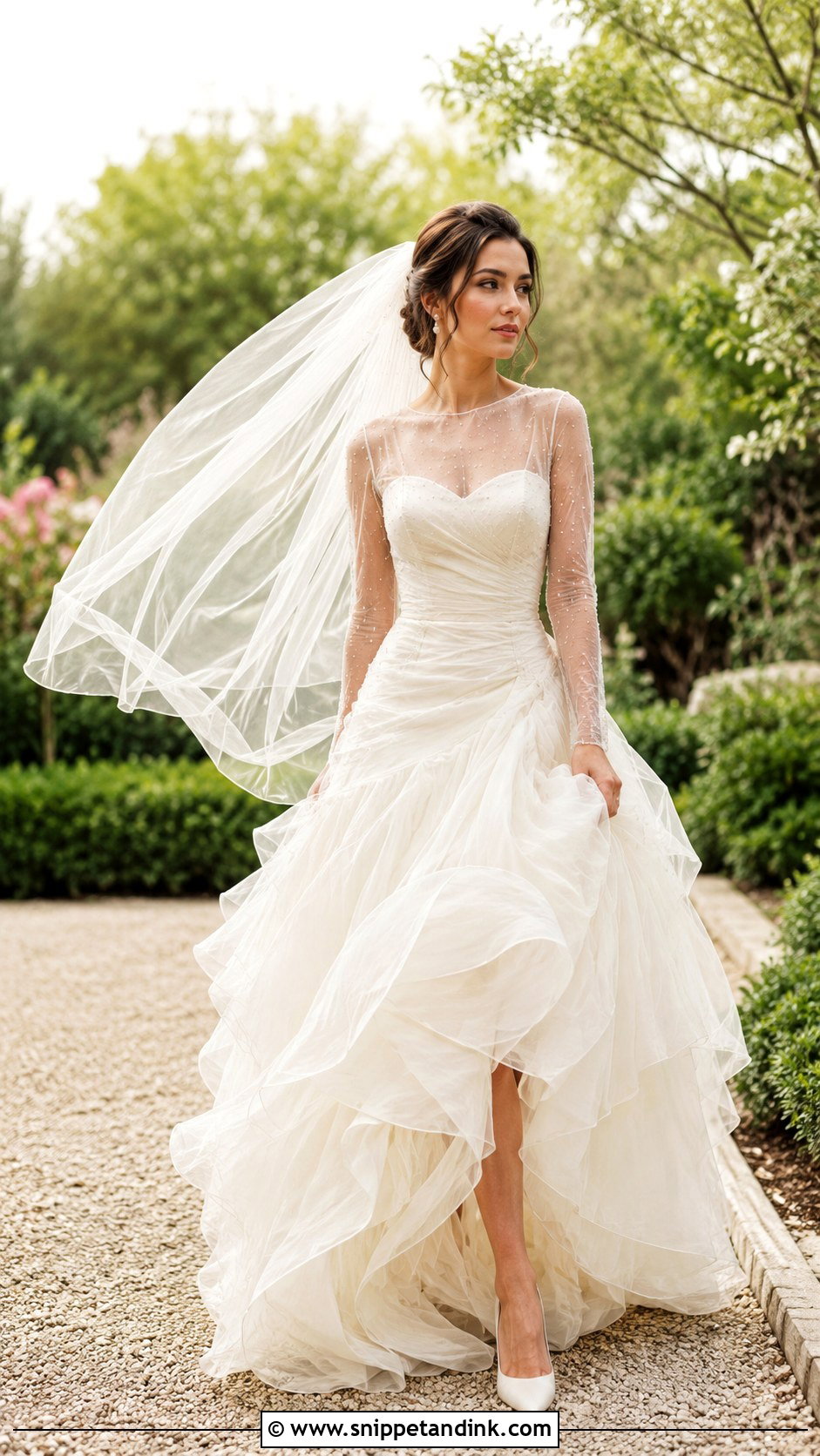Italian Vintage Organza Wedding Dress - Snippet and Ink - 25 Vintage Italian Wedding Dress Ideas