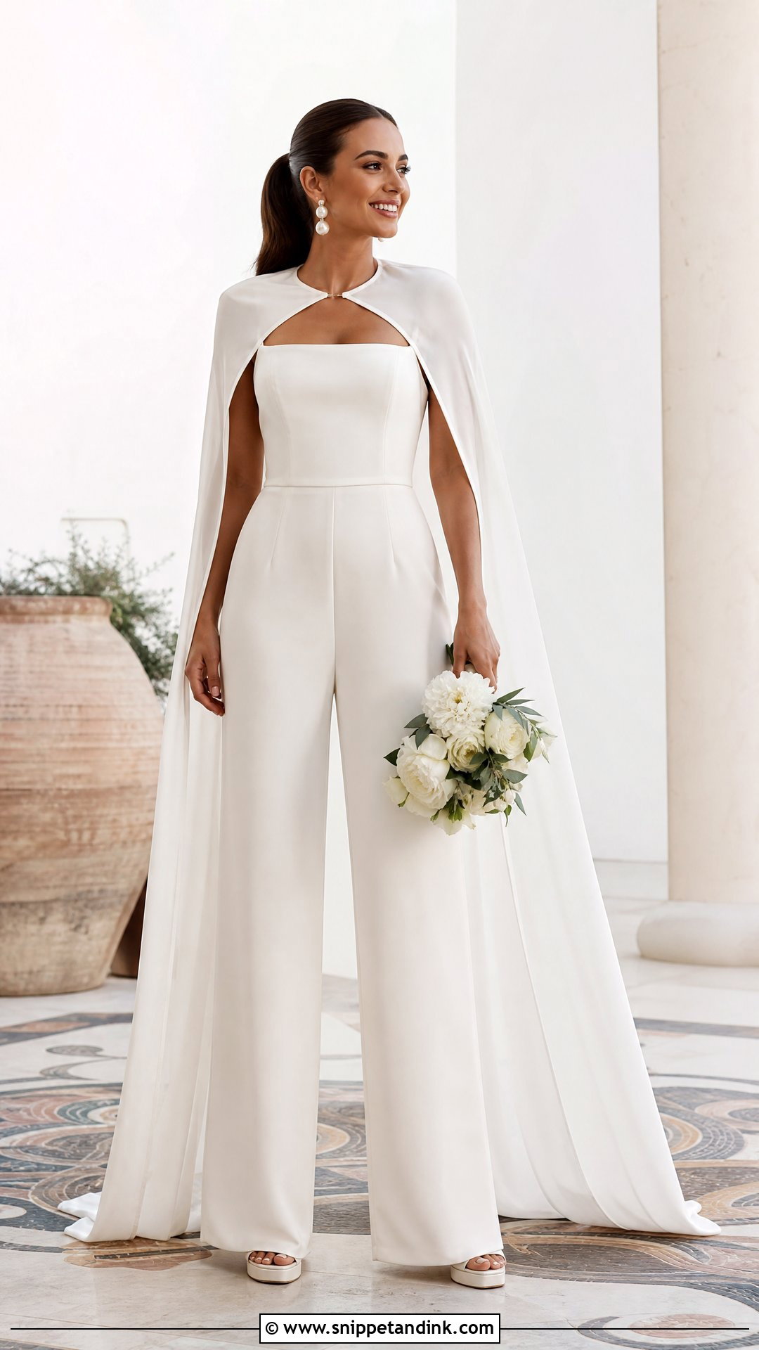 Italy Wedding Jumpsuit Outfit - Snippet and Ink - 25 Italy Wedding Dress Ideas