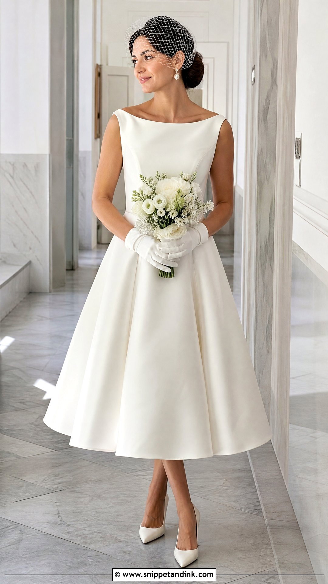 Italy Wedding Tea Length Dress - Snippet and Ink - 25 Italy Wedding Dress Ideas