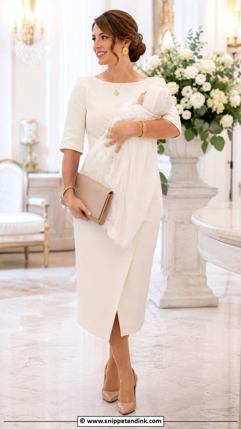 Ivory Baptism Dress for Mom - Snippet and Ink - 25 Baptism Dress for Mom Ideas