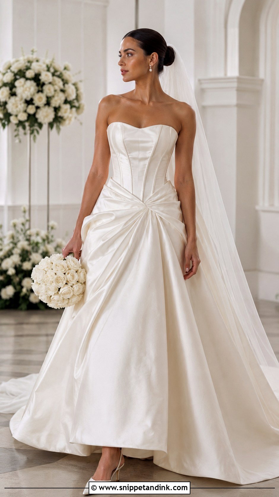 Ivory Corset Wedding Dress - Snippet and Ink - 20 Ivory Wedding Dresses