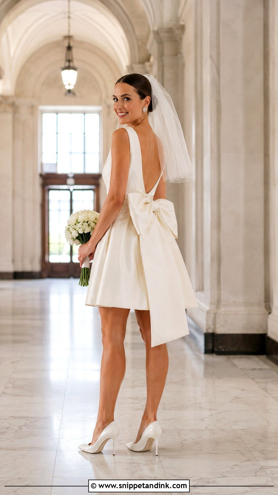 Ivory Cream Short Wedding Dress - Snippet and Ink - 20 Ivory Cream Wedding Dress Ideas