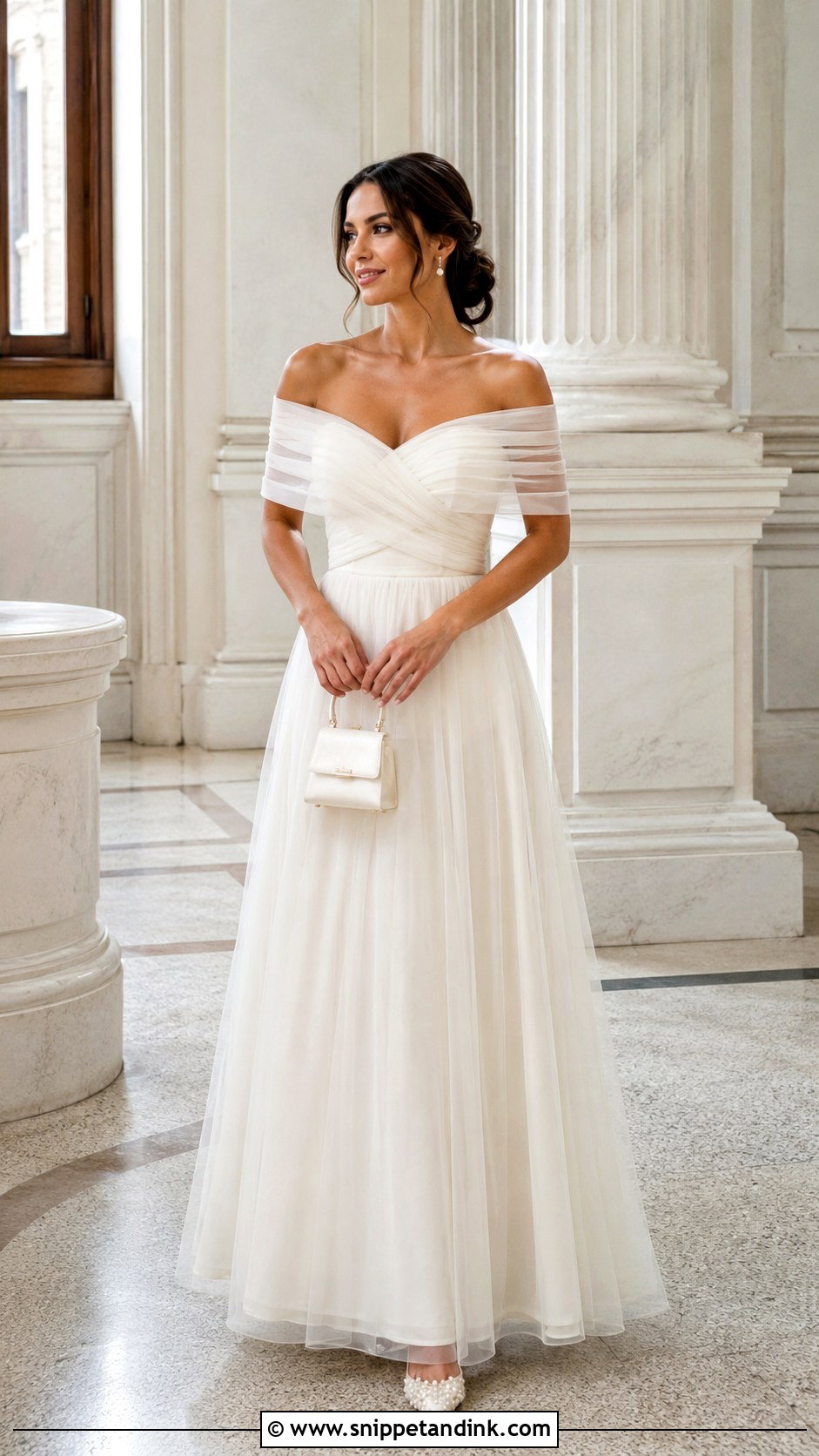 Ivory Infinity Dress With Tulle - Snippet and Ink - 20 Infinity Dress with Tulle Ideas