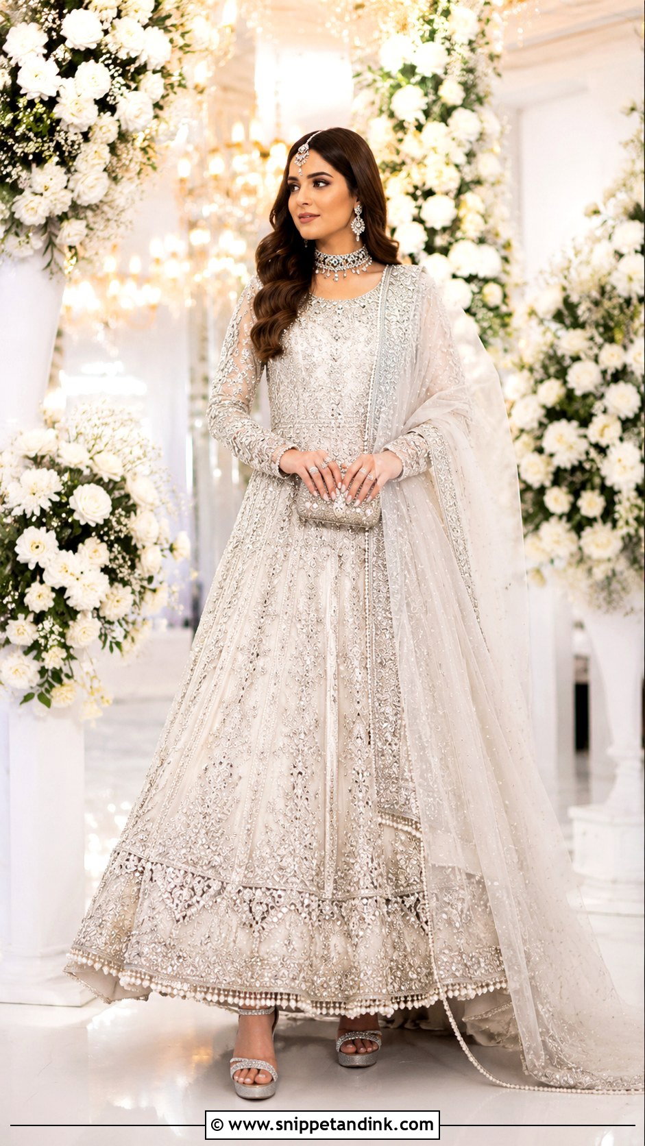 Ivory Kashees Bridal Gown - Snippet and Ink - 20 Kashees Bridal Dresses