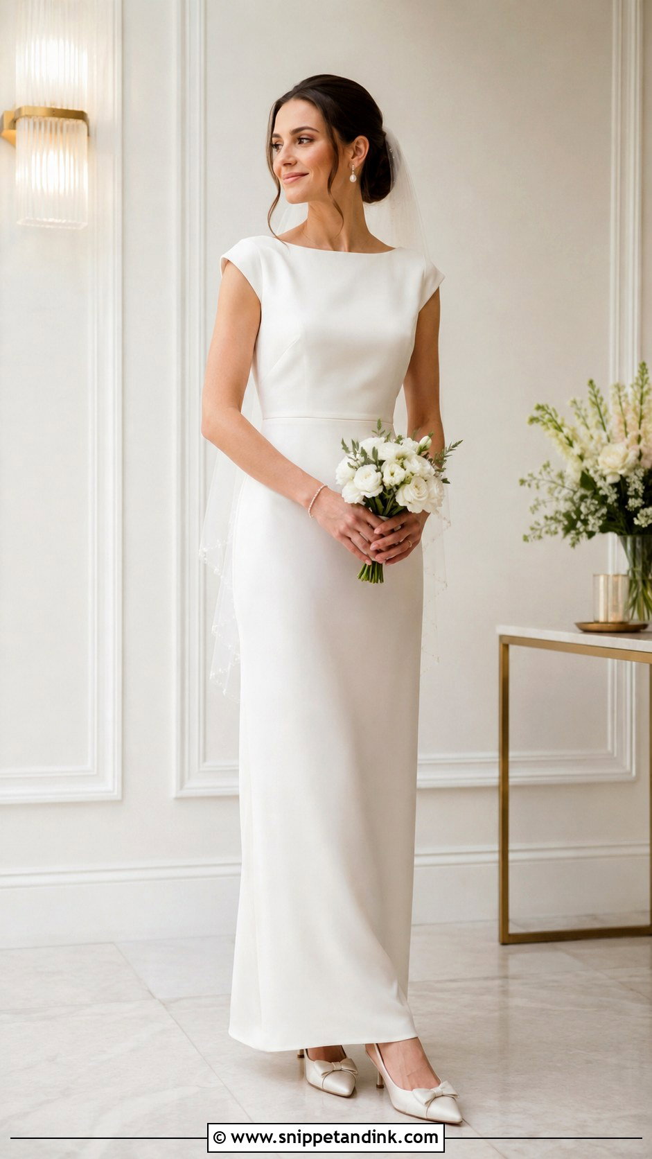 Ivory Maxi Registry Wedding Dress - Snippet and Ink - 25 Registry Wedding Dress Ideas