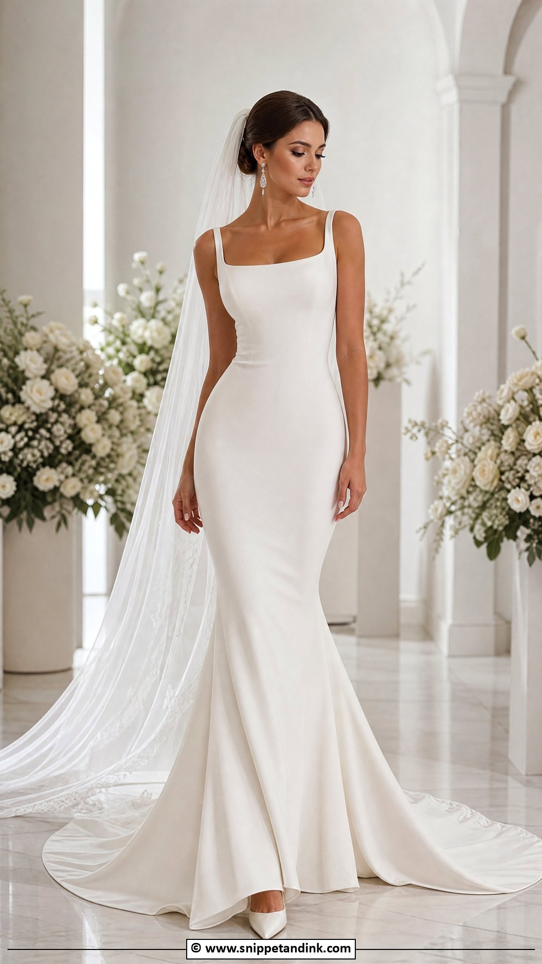 Ivory Mermaid Wedding Dress - Snippet and Ink - 35 Ivory Wedding Dress Ideas