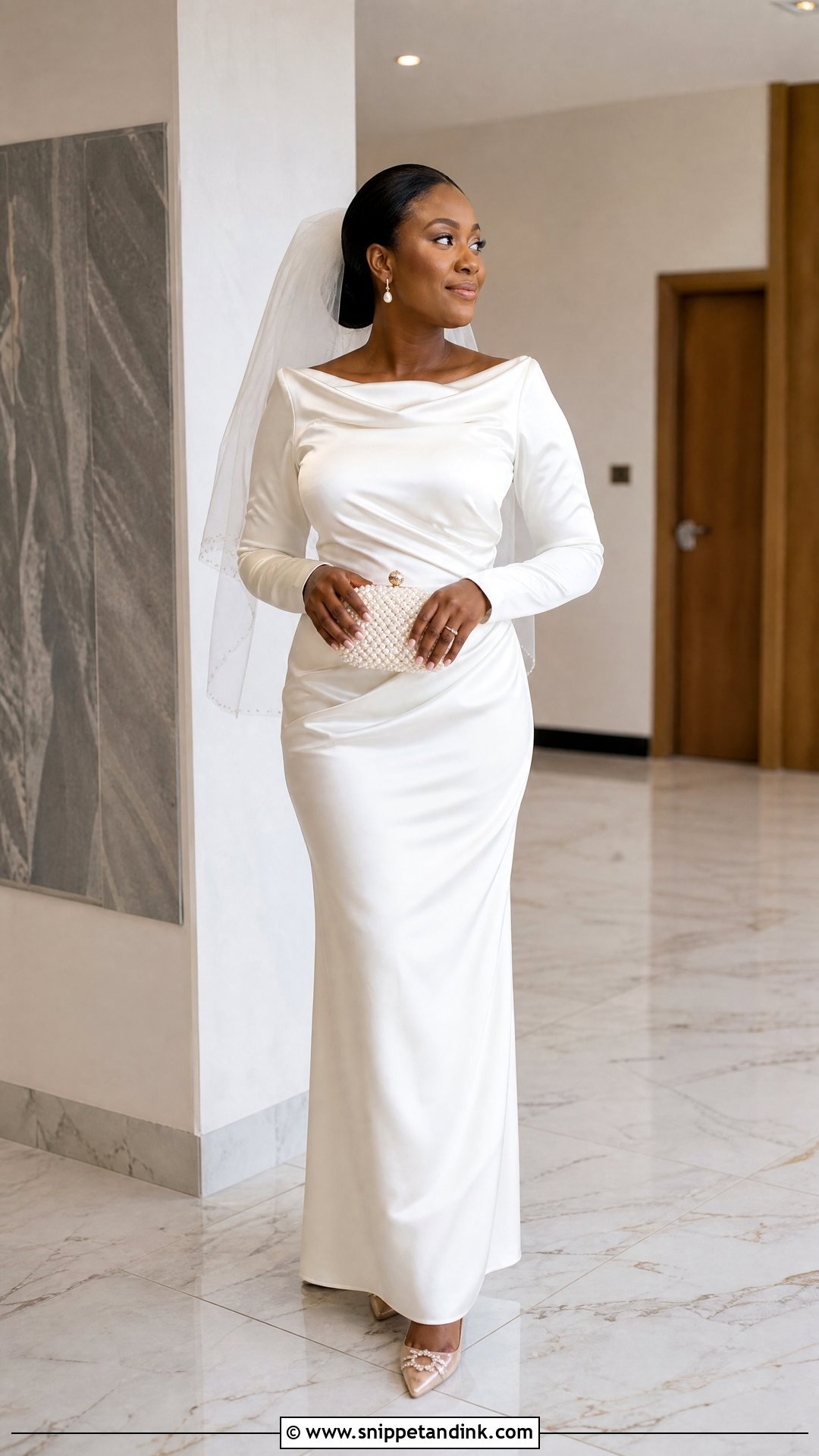Ivory Satin Court Wedding Dress - Snippet and Ink - 25 Court Wedding Dress in Nigeria Ideas