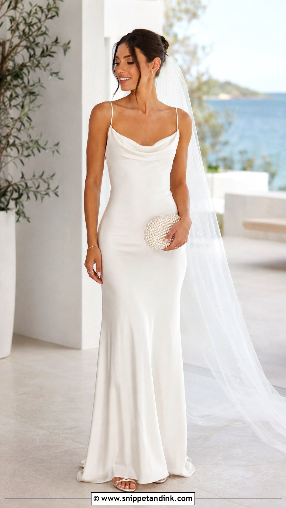 Ivory Silk Bias Cut Wedding Dress - Snippet and Ink - 20 Ivory Silk Wedding Dress Ideas