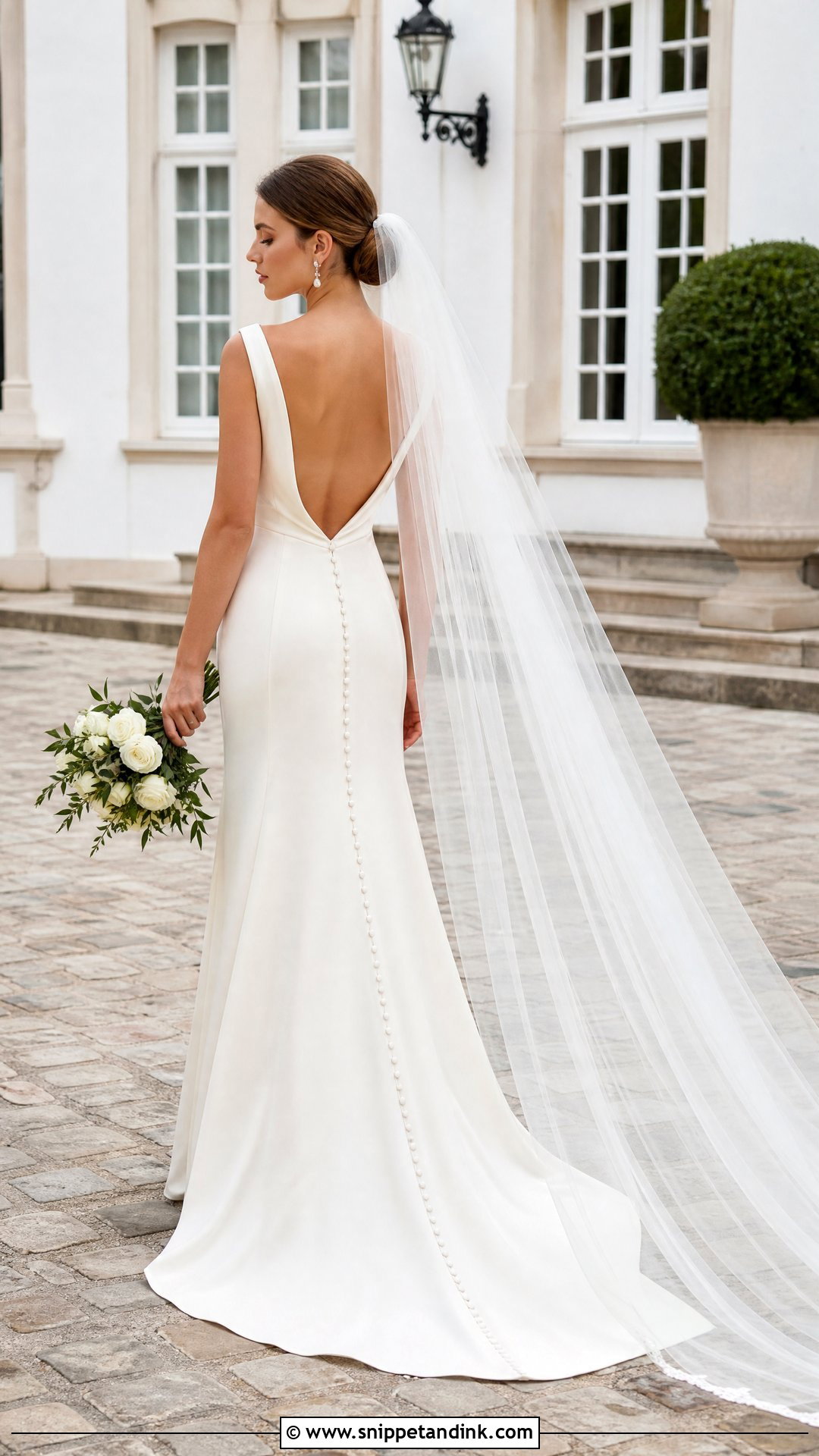 Ivory Silk Open Back Wedding Dress - Snippet and Ink - 20 Ivory Silk Wedding Dress Ideas