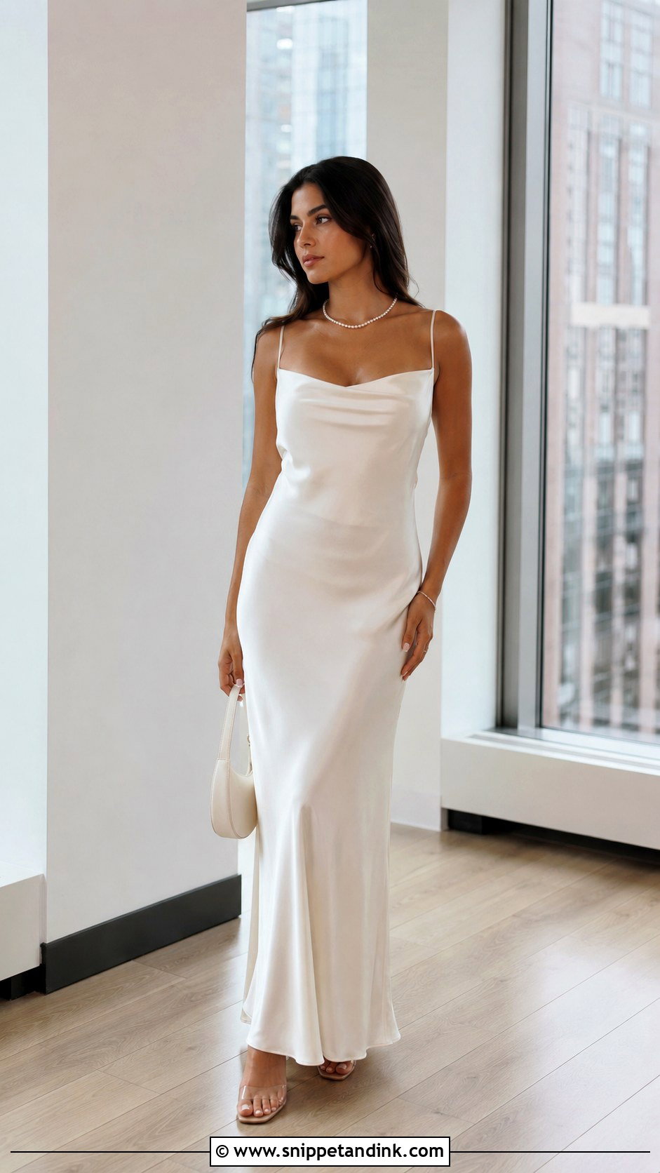 Ivory Slip Gown - Snippet and Ink - 25 Ivory Gown Ideas
