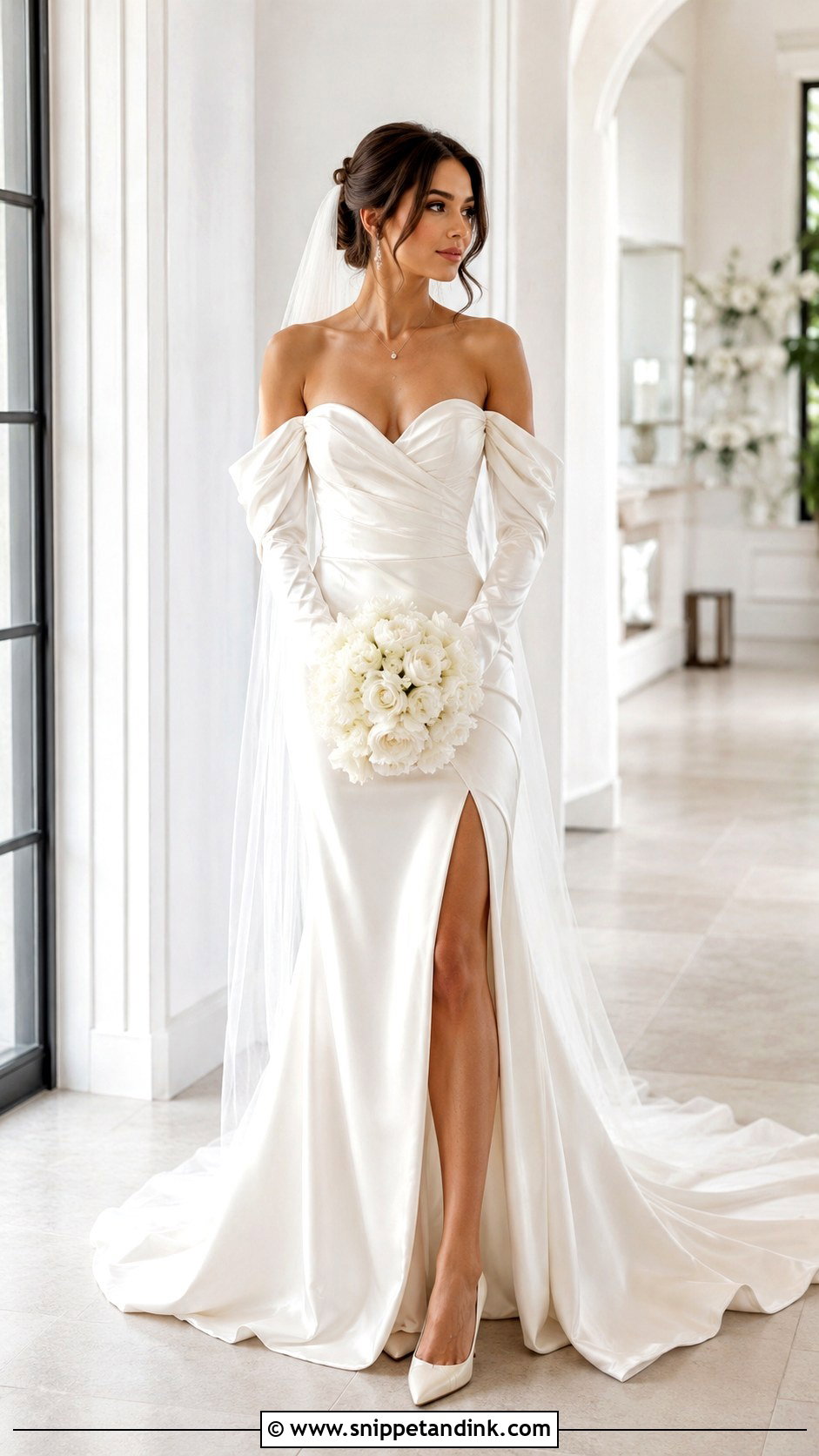 Ivory Strapless Wedding Dress - Snippet and Ink - 20 Ivory Wedding Dresses
