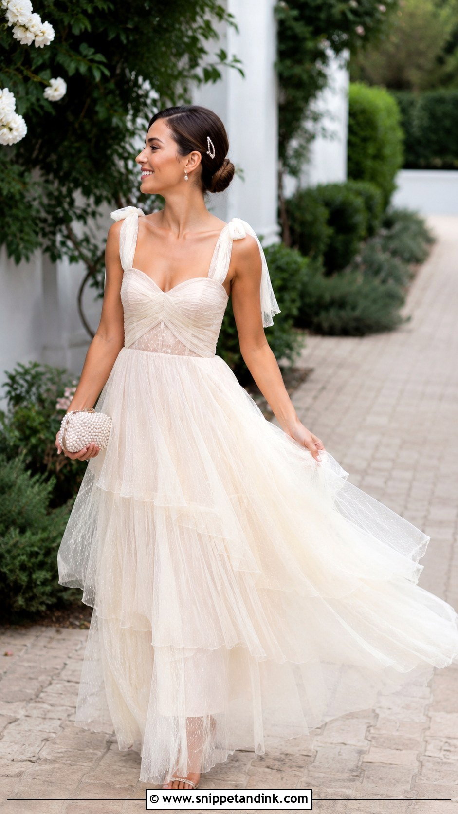 Ivory Tulle Gown - Snippet and Ink - 25 Ivory Gown Ideas