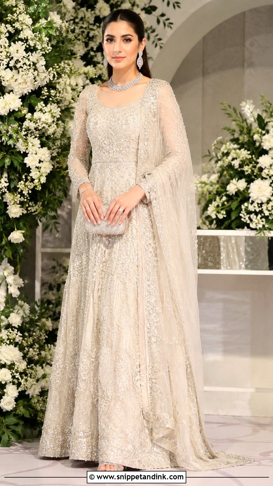 Ivory Walima Bridal Gown - Snippet and Ink - 25 Walima Bridal Dress Pakistan Ideas