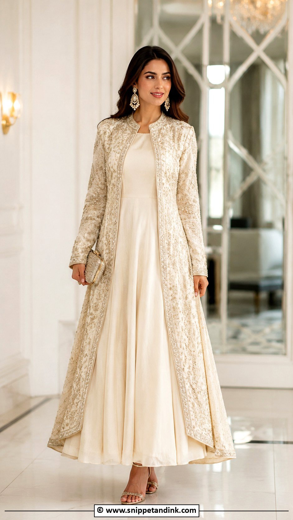 Jacket Anarkali Dress for Wedding - Snippet and Ink - 30 Anarkali Dress for Wedding Ideas