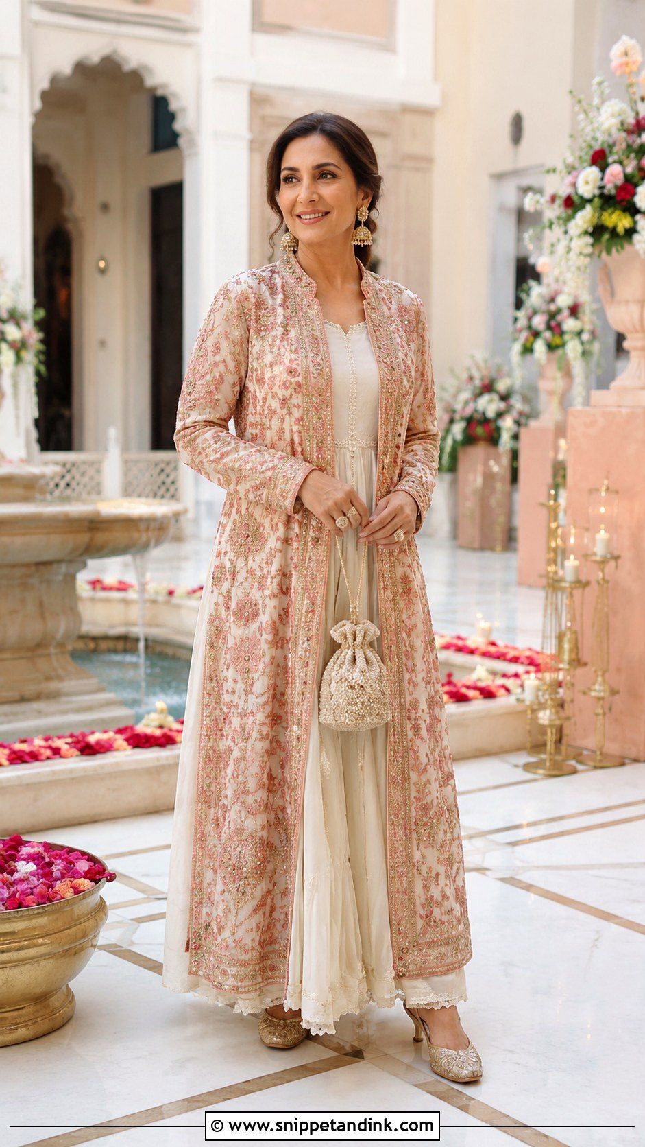 Jacket Anarkali Set - Snippet and Ink - 20 Indian Wedding Dress Styles