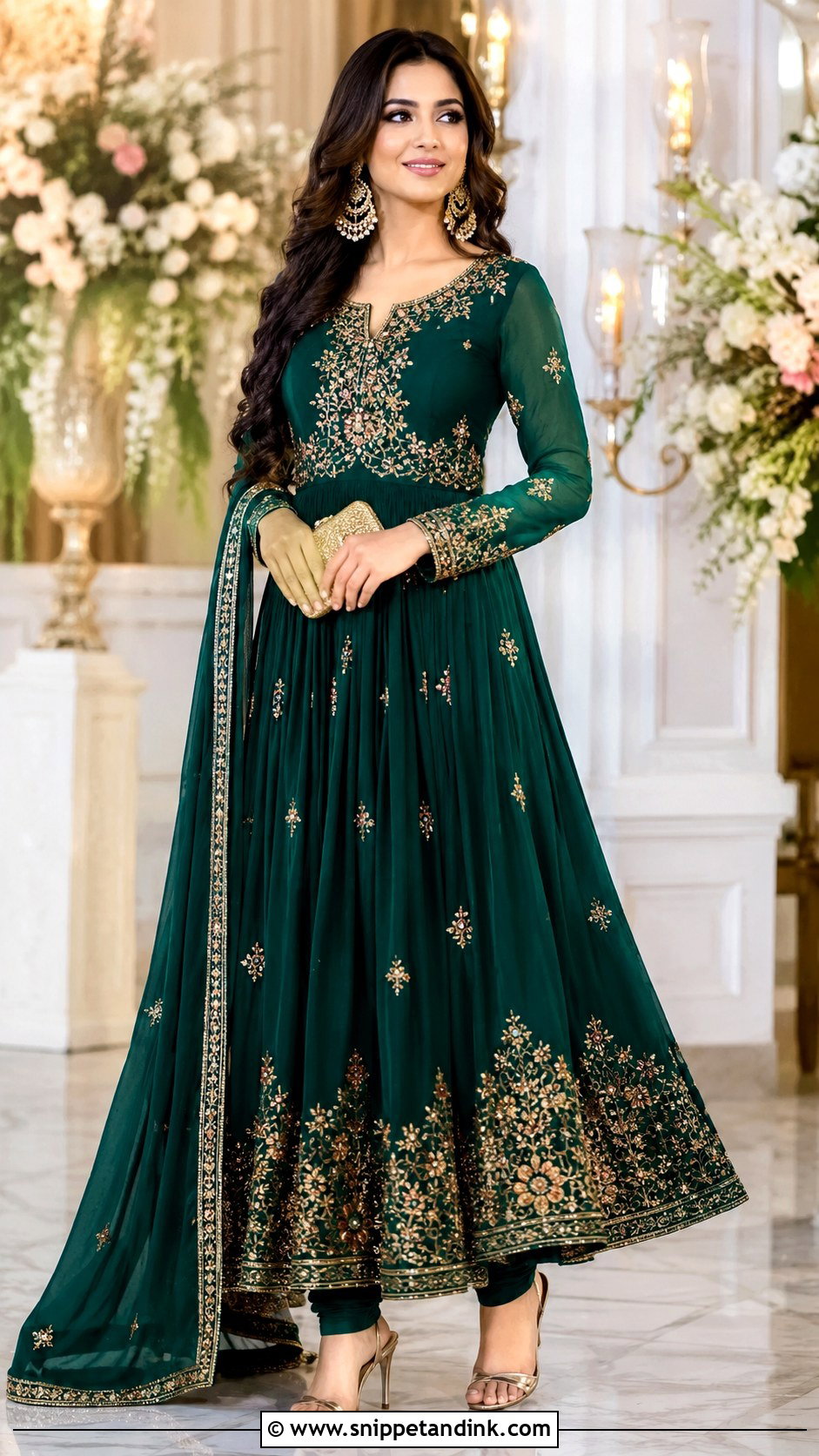 Jacket Anarkali Suit For Wedding - Snippet and Ink - 25 Anarkali Suits for Wedding