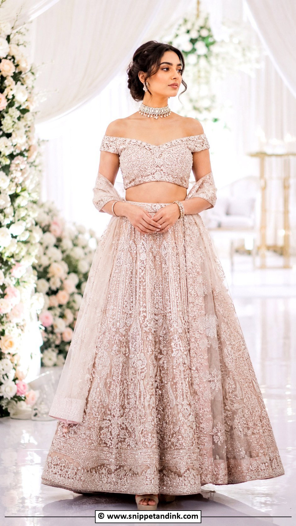 Jacket Bridal Blouse With Lehenga - Snippet and Ink - 30 Bride Blouse Designs