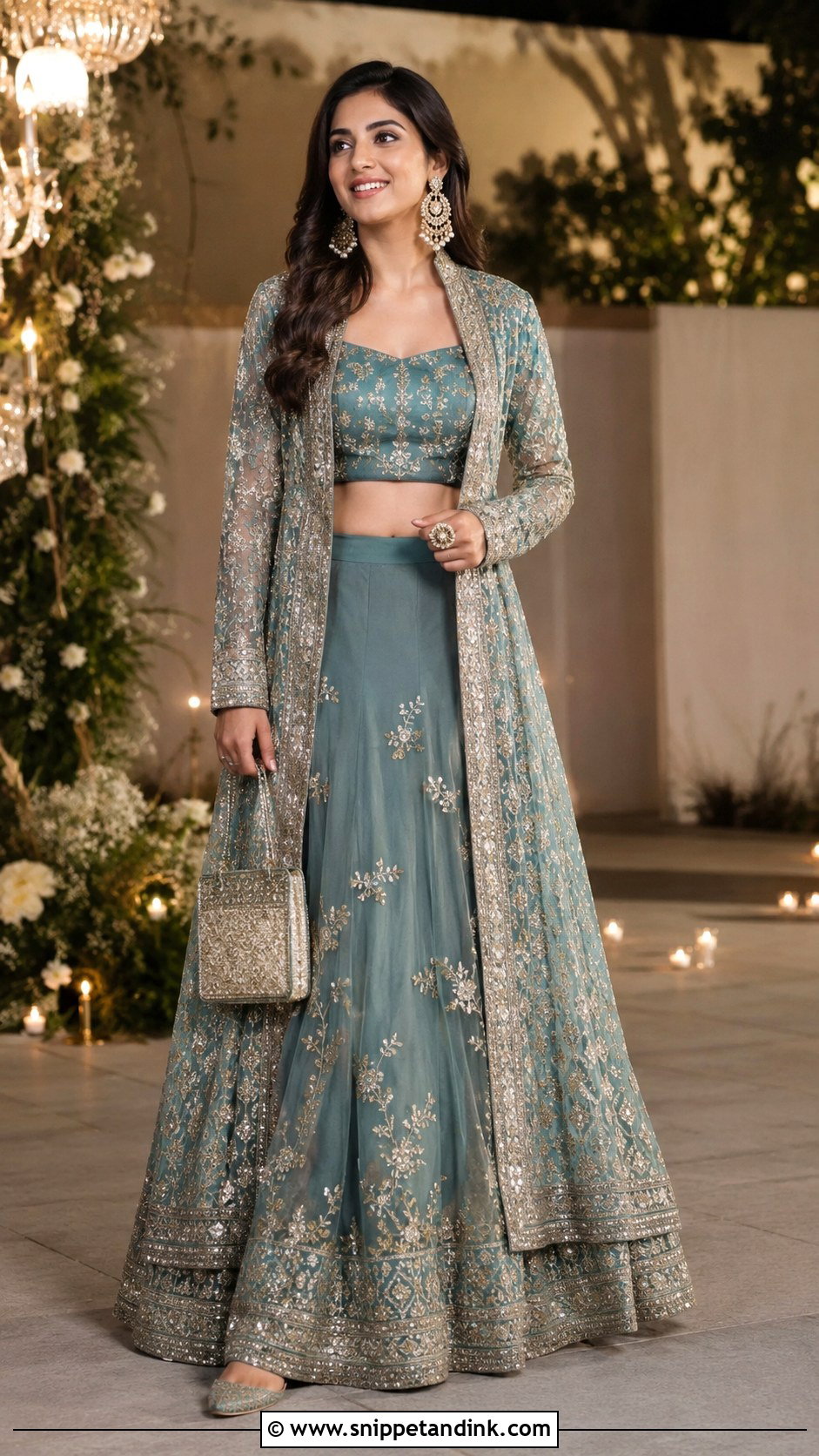 Jacket Bride Sister Lehenga - Snippet and Ink - 20 Lengha for Bride Sister Ideas