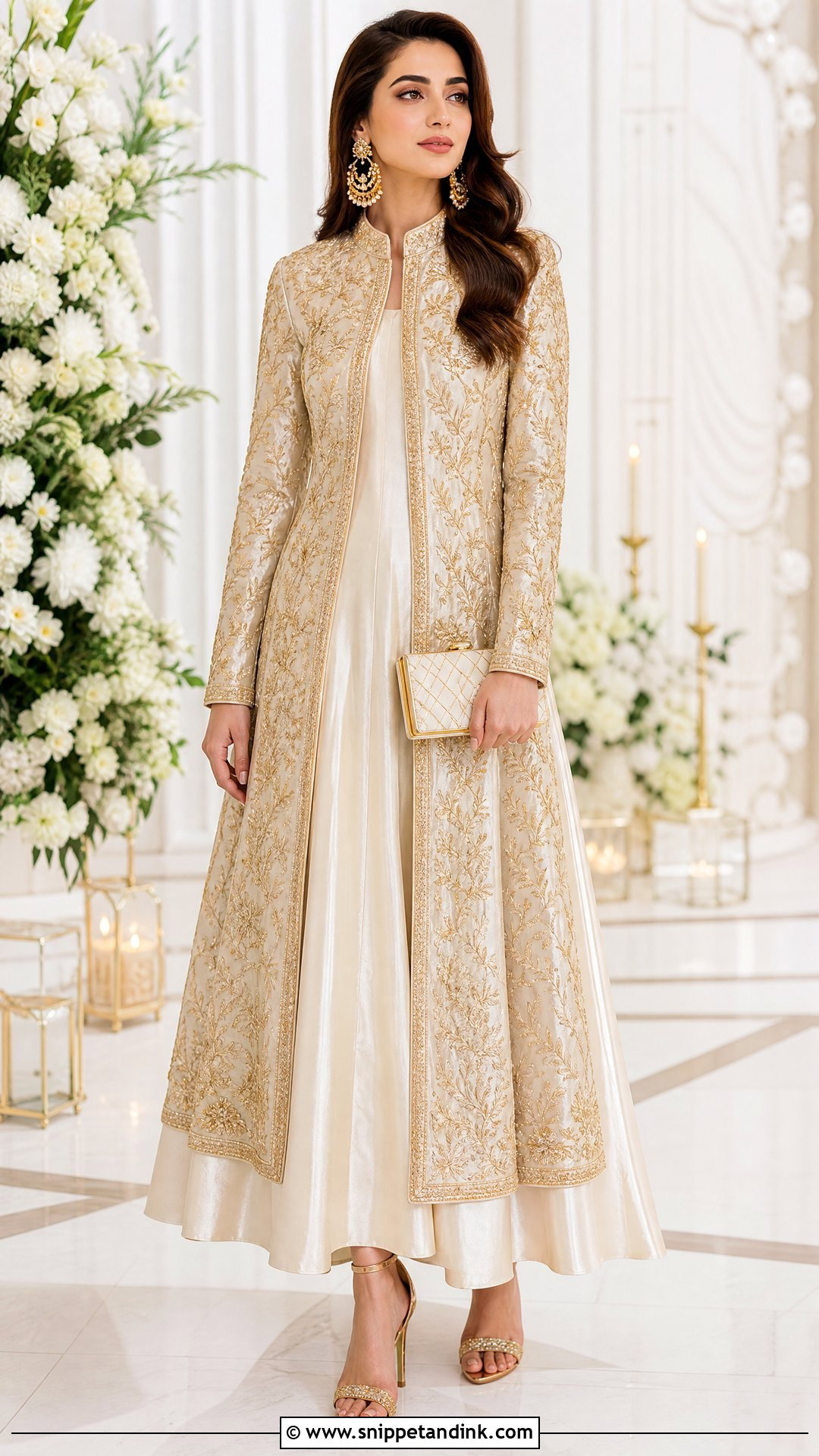 Jacket Frock For Wedding - Snippet and Ink - 25 Frock Designs for Women Wedding