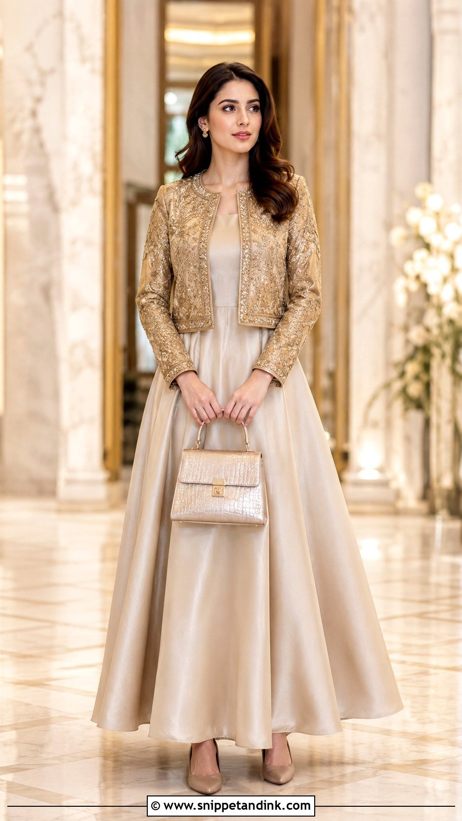 Jacket Frock Gown - Snippet and Ink - 20 Froks with Gown Ideas