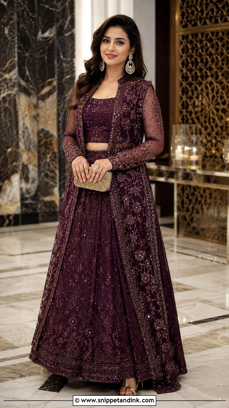 Jacket Lehenga For Brother Wedding - Snippet and Ink - 25 Indian Outfit for Brothers Wedding Ideas